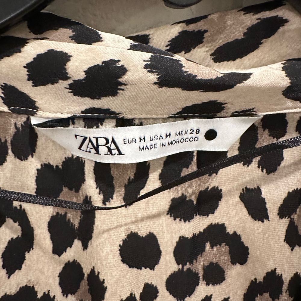 Zara animal print shirt - Picture 2 of 3